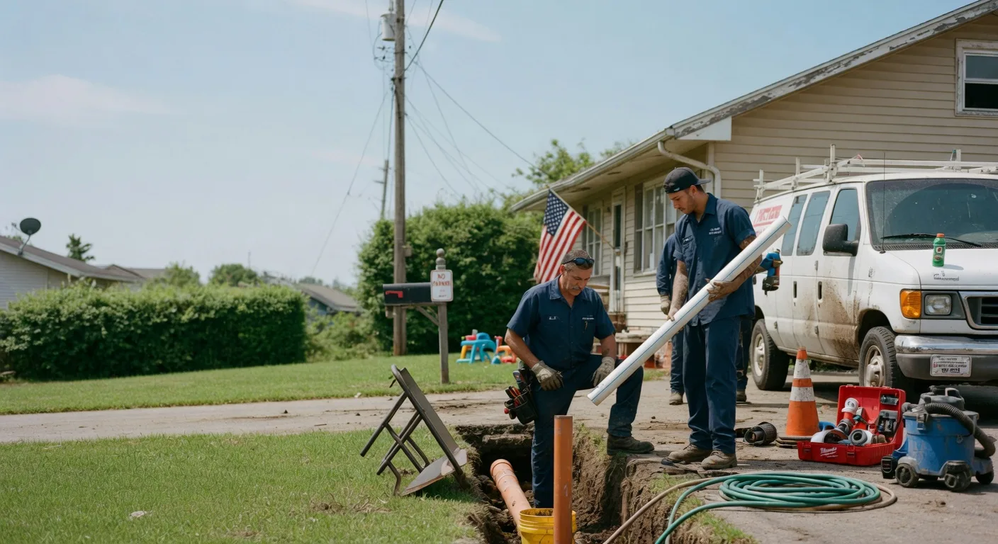 Sewer Line Inspection in Broomes Island, MD